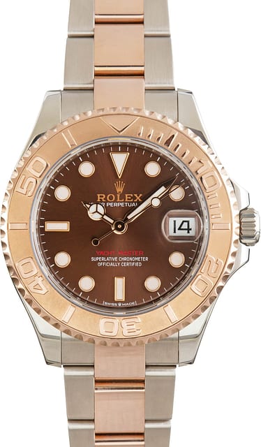 Pre-Owned Rolex Yacht-Master Ref 268621 Brown Dial