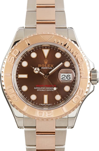 Pre-Owned Rolex Yacht-Master 40 Ref 116621 Chocolate Dial