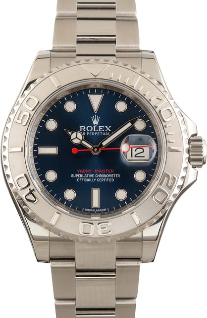 Used Rolex Yacht-Master 40 ref 116622 Blue Dial