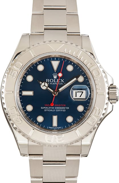 Used Rolex Yacht-Master 40 116622 Blue Dial