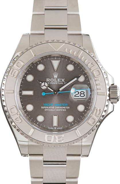 Pre-Owned Rolex Yacht-Master 40 ref 126622 Slate Chromalight Dial