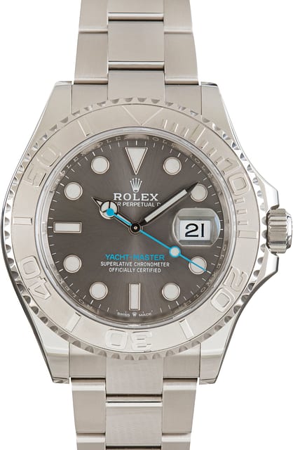 Used Rolex Yacht-Master 40 Slate Chromalight Dial ref 126622