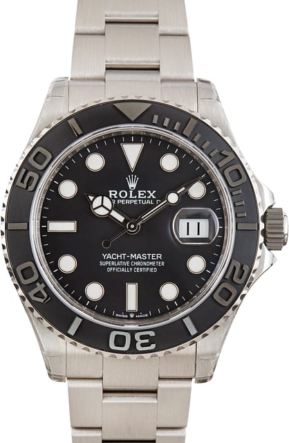 Factory Stickered Rolex Yacht-Master 42 Ref 226627 RLX Titanium