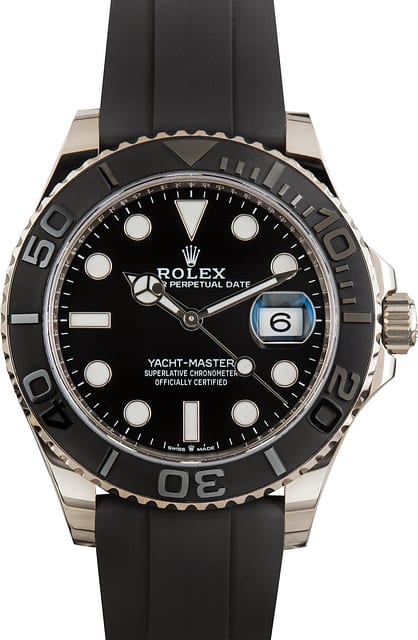 Pre-Owned 18k White Gold Rolex Yacht-Master 42 Ref 226659