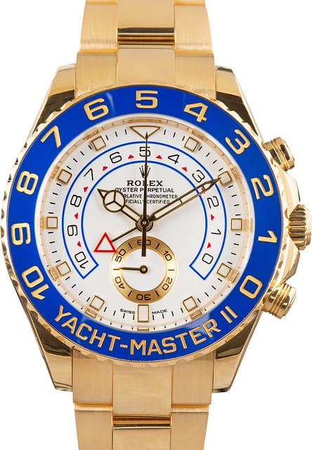 Pre-Owned Men's Rolex Yacht-Master II Ref 116688 18K Gold