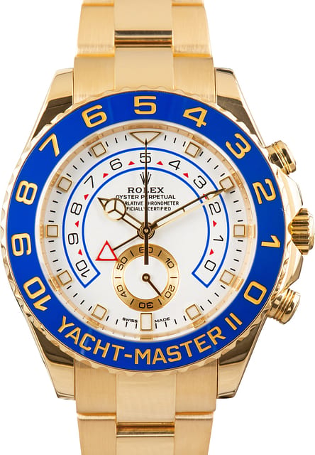 Pre-Owned Rolex Yacht-Master II Ref 116688 18k Yellow Gold