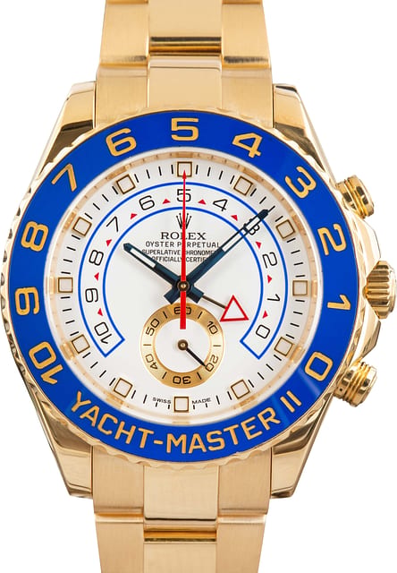 Rolex Yacht-Master II Ref 116688 White Dial