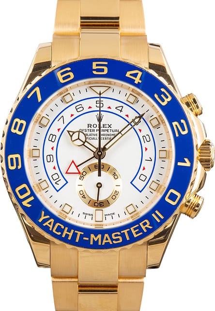 Pre-Owned Rolex Yacht-Master II Ref 116688 18k Yellow Gold