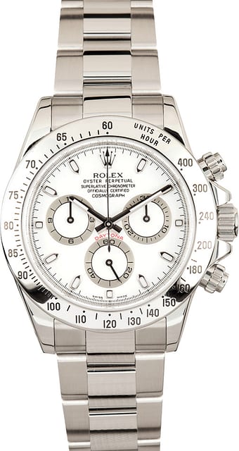 Rolex Daytona White Dial 116520