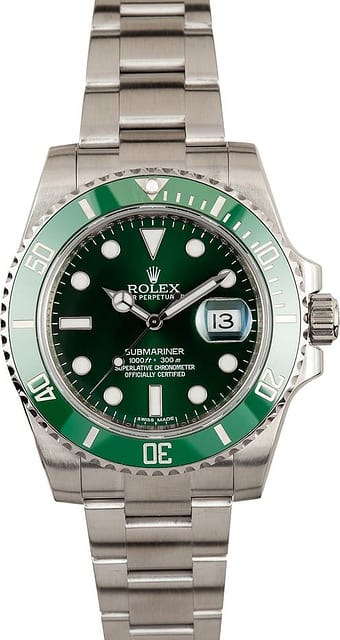 Rolex Submariner 116610V Anniversary Hulk