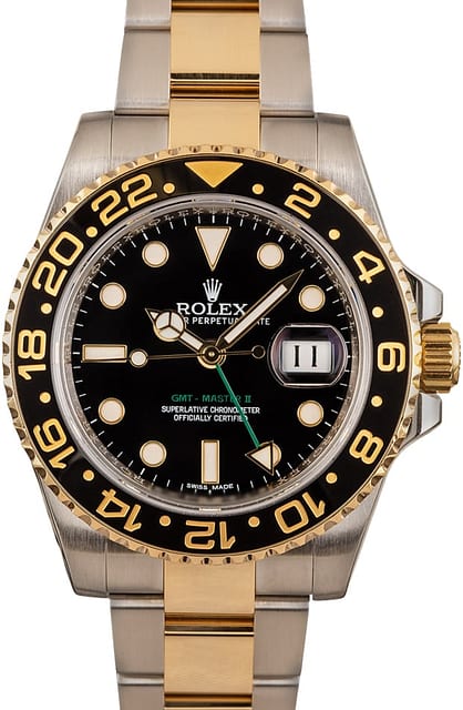 Rolex GMT-Master II Ref 116713 Black Cerachrom Bezel