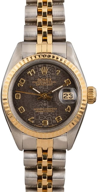 Rolex Datejust 6917 Two Tone Black Dial