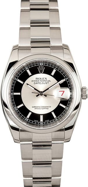 Rolex Datejust 116200 Concentric Dial