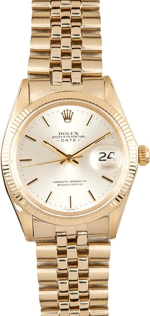 Mens Gold Rolex Date 1503