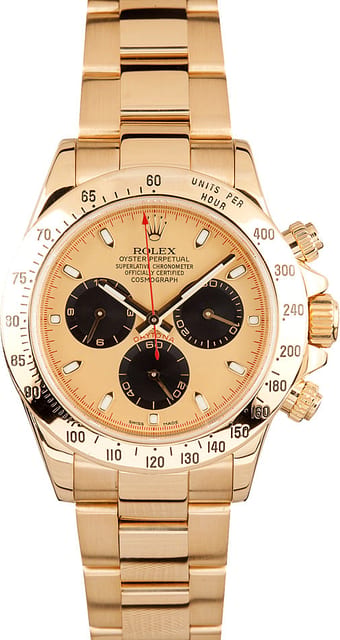 Rolex Daytona 18K Champagne Dial