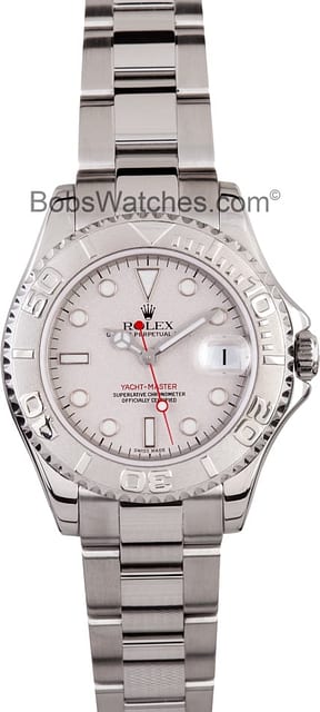 Rolex Yachtmaster Midsize Platinum
