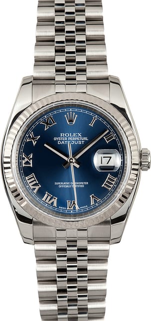 Rolex DateJust 116234 Blue Roman