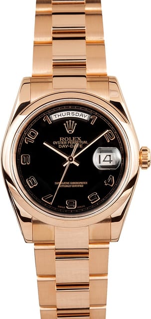 Rolex President 118205 Everose Oyster
