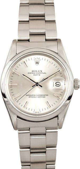 Rolex Date 15000 Steel