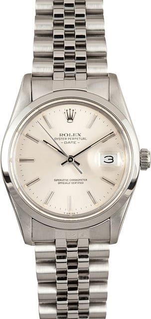 Rolex Date Ref. 15000 Steel