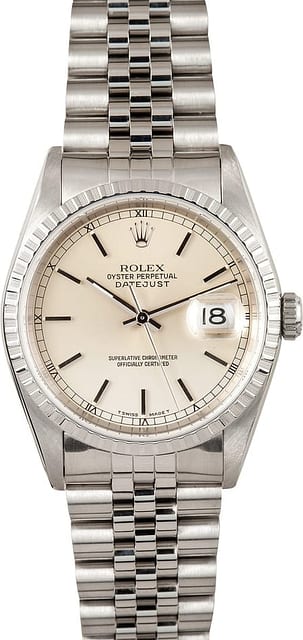 Rolex Steel Datejust 16220