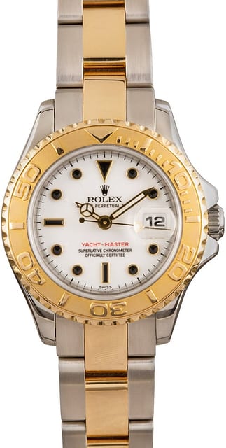 Ladies Rolex Yacht-Master 169623 White Dial