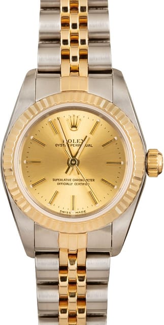 Rolex Lady Oyster Perpetual 76193 Two-Tone