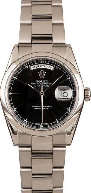 Rolex White Gold Day-Date 118209