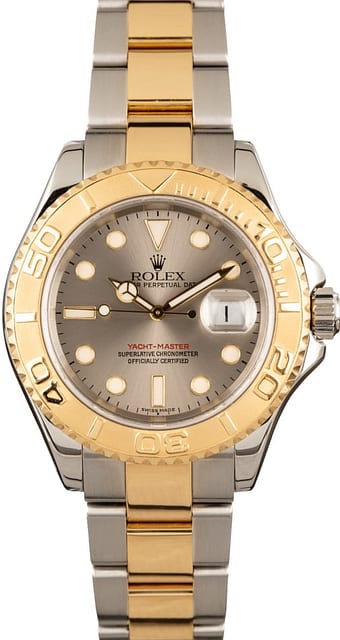 Rolex Yacht-Master 16623 Slate Dial Two Tone Bracelet