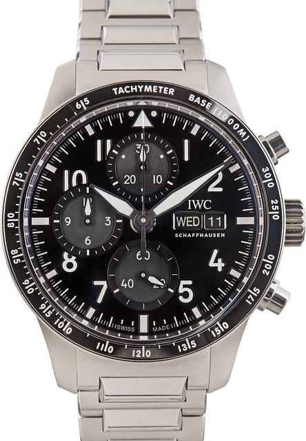 IWC Pilot&rsquo;s Watch Performance Chronograph 41 AMG IW388304 Black Dial