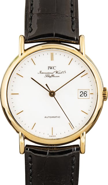Pre-Owned IWC Portofino IW351301 18k Yellow Gold