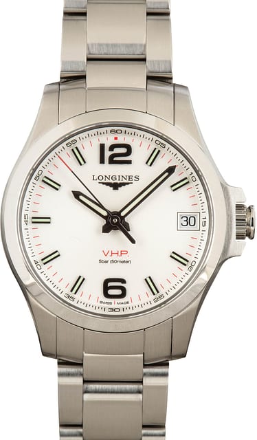 Ladies Longines Conquest V.H.P Stainless Steel
