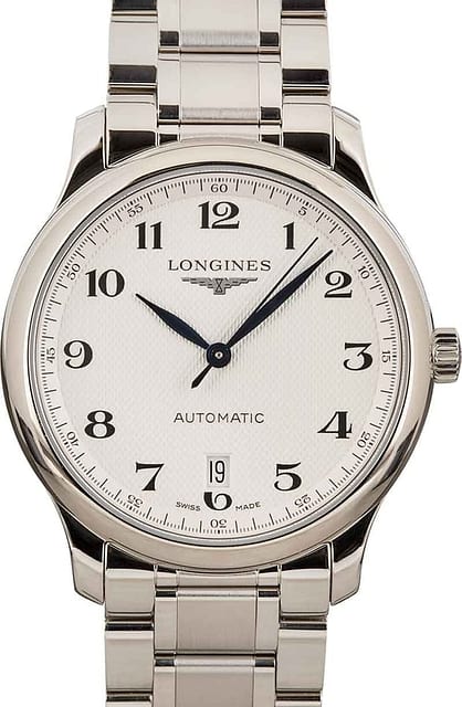 Longines Master Collection Silver Arabic Dial