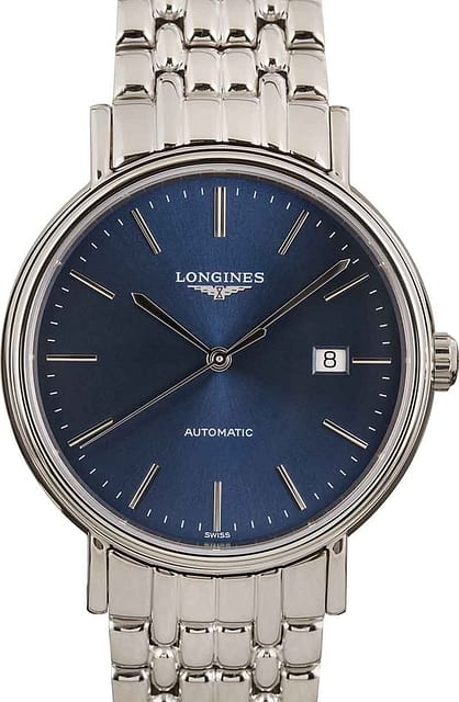 Longines Presence Blue Dial