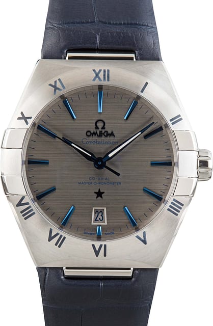 Omega Constellation Ruthenium Grey Dial