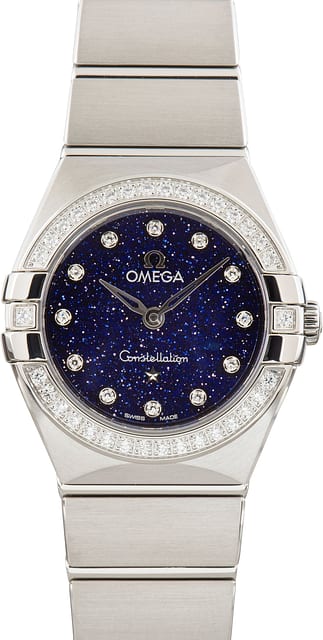 Omega Constellation Aventurine Glass Dial