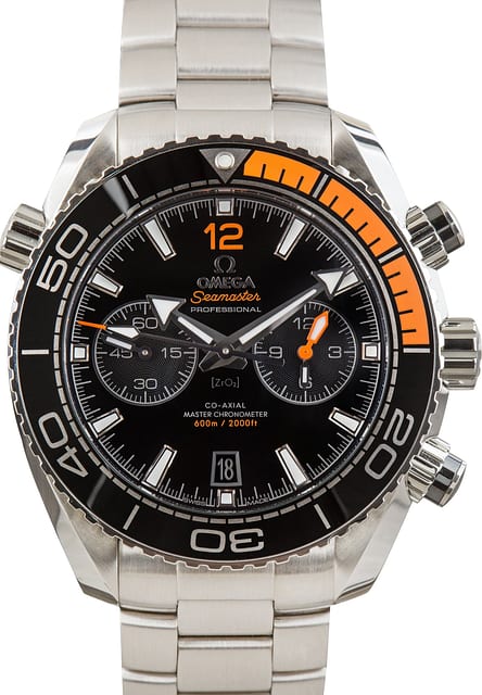 Omega Seamaster Planet Ocean 600M Black Dial Stainless Steel