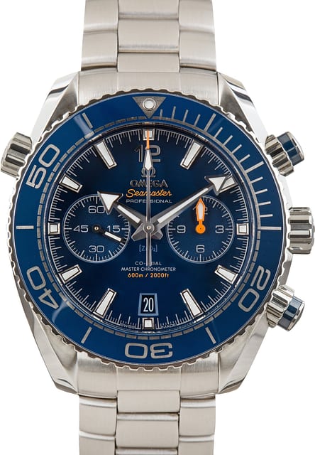 Omega Seamaster Planet Ocean 600M Stainless Steel Blue Dial