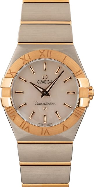 Omega Constellation Mother of Pearl Index Dial