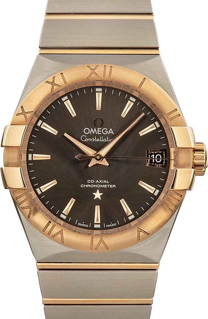 Omega Constellation Steel & 18k Red Gold
