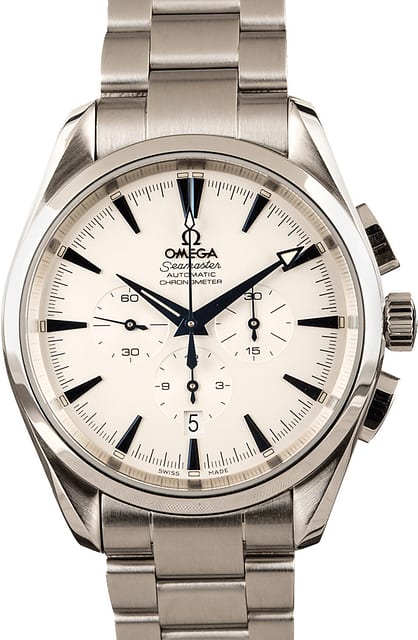 Omega Seamaster Aqua Terra Chronograph Steel