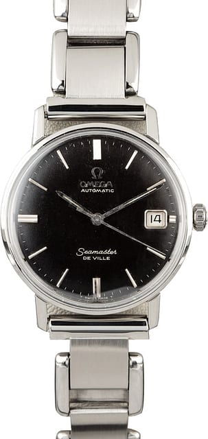 Omega Seamaster DeVille Black Dial