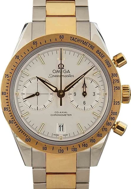 Omega Speedmaster '57 Stainless Steel & Yellow Gold
