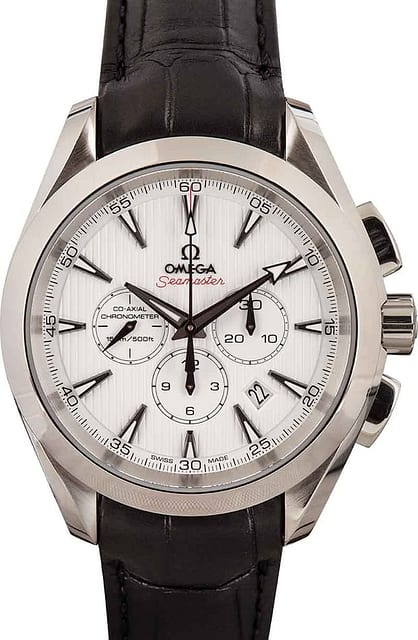 Omega Seamaster Aqua Terra White Teak Dial T