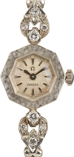 Ladies Omega Cocktail Diamond