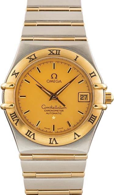 Pre-owned Omega Constellation 1202.10.00 Champagne Dial