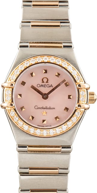 Used Omega Constellation Mother of Pearl Dial & Diamond Bezel