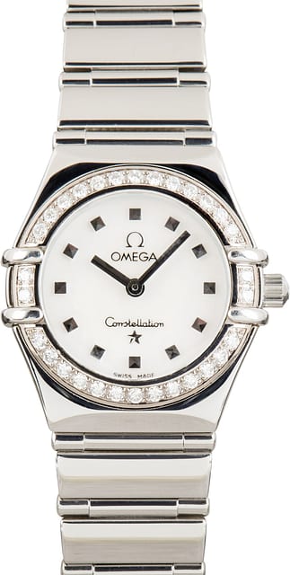 Pre-Owned Ladies Omega Constellation Diamond Bezel