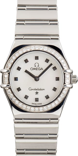 Omega Lady Constellation Diamond Bezel