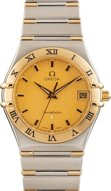 Pre-owned Omega Constellation 396.1201.00 Champagne Dial